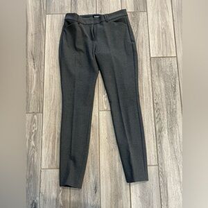 Express Skinny Mid Rise Gray Pants Size 8 Large